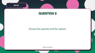 Synonyms Antonyms Quiz Which word means nearly the same as select English Vocabulary