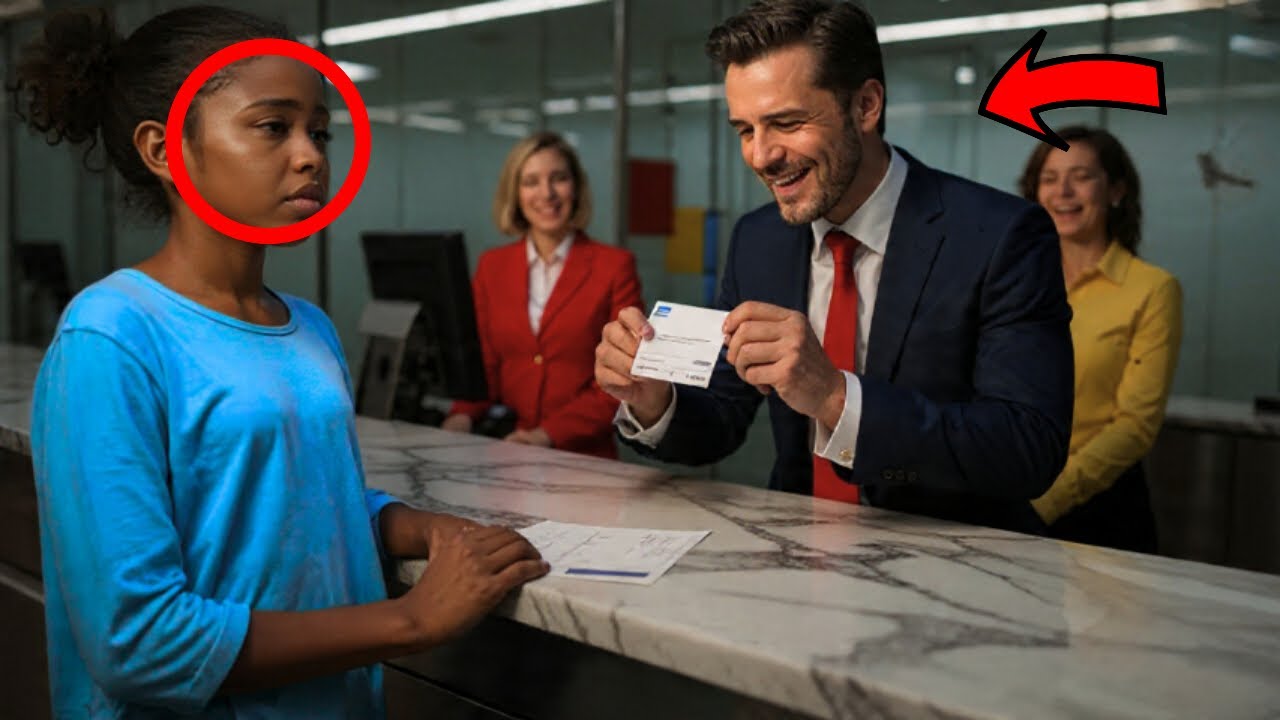 BANK MANAGER TEARS UP The CHECK OF A Young BLACK Woman – Not Knowing Her MOM Is A MILLIONAIRE CEO