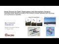 Vertical Takeoff and Landing Long Range Drones for Earth and Atmospheric Observations