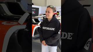 Conseil inutile à donner à Lisa Billard: ne va pas trop vite! 😂 #F1academy