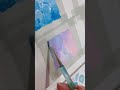 ピンクの可愛い空を描く💗