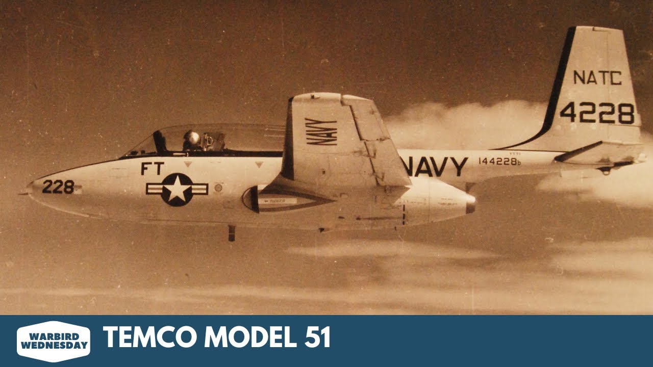 Temco Model 51 – Warbird Wednesday Episode #240 – Palm Springs Air
