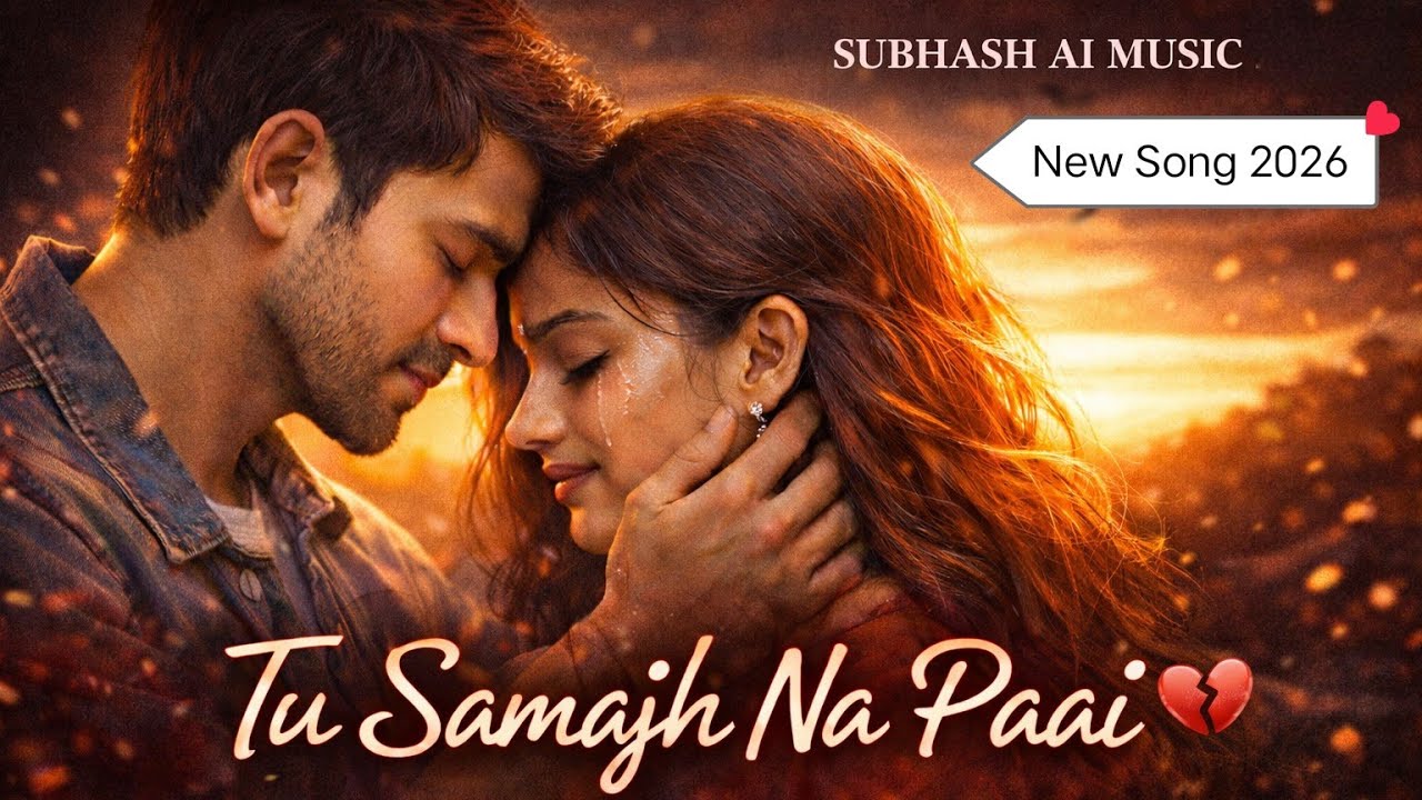 Tu Samajh Na Paai 💔 | Emotional Hindi Song | Heartbreak Romantic Song