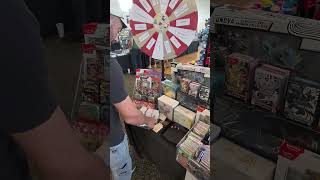 3 gold wheel spins #pokemon #cardshow #fyp #games #lucky