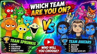 🎮 SprunkiVerse 🔥 4 TEAMS BATTLE! 🔥WHO WILL WIN? 👑