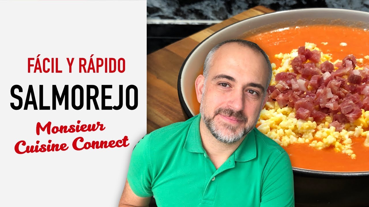 😍El mejor 🌟SALMOREJO en MONSIEUR CUISINE CONNECT🌟 Robot de Cocina del LIDL
