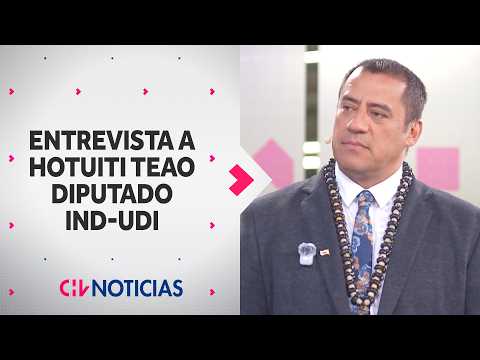 Hotuiti Teao se refirió a la discusión tras anuncio del presupuesto 2027 | Entrevista CHV Noticias