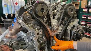 Ford 3.5 SHO Ecoboost Timing Chain Installation (Part 2)