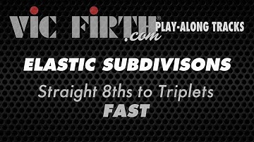 Elastic Subdivisons - 8ths to Triplets, Fast Tempo