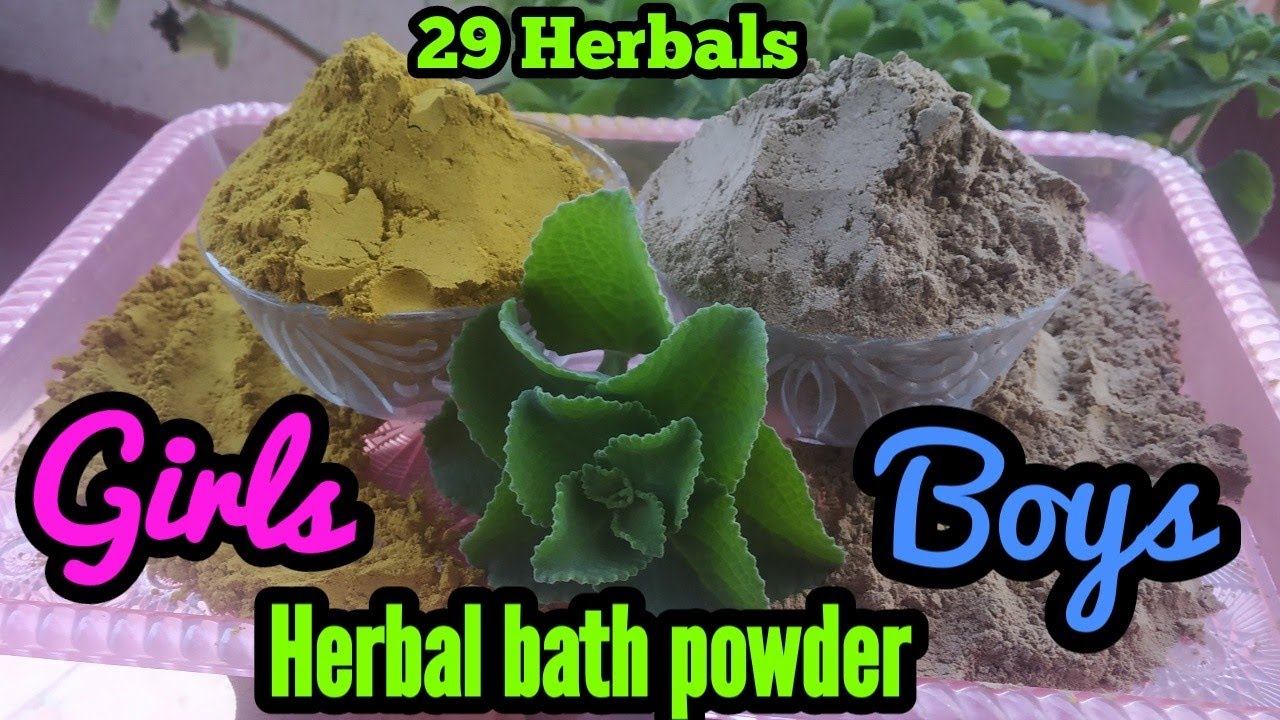 Herbal Bath Powder |மூலிகை குளியல் பொடி| 29 Herbals | நலங்கு மாவு | With English subtitles