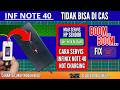 CARA SERVIS INFINIX NOTE 40 TIDAK BISA MENGECAS‼️ TUTORIAL SERVIS PEMULA 👍