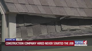 Construction company hired never started the job