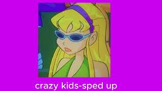 Crazy Kids Kesha, Will I Am Sped Up