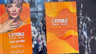 (MENU BOOK) L'Etoile Nail Bar in Johnson City, TN 37604
