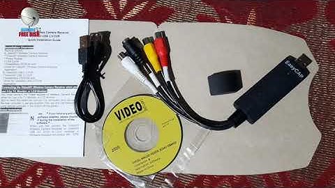 easycap video and audio capturing device directly from tv