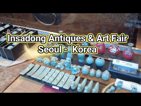 Insadong Antique Street - Seoul, Korea @troisanvlog #insadong #seoultravelvlog