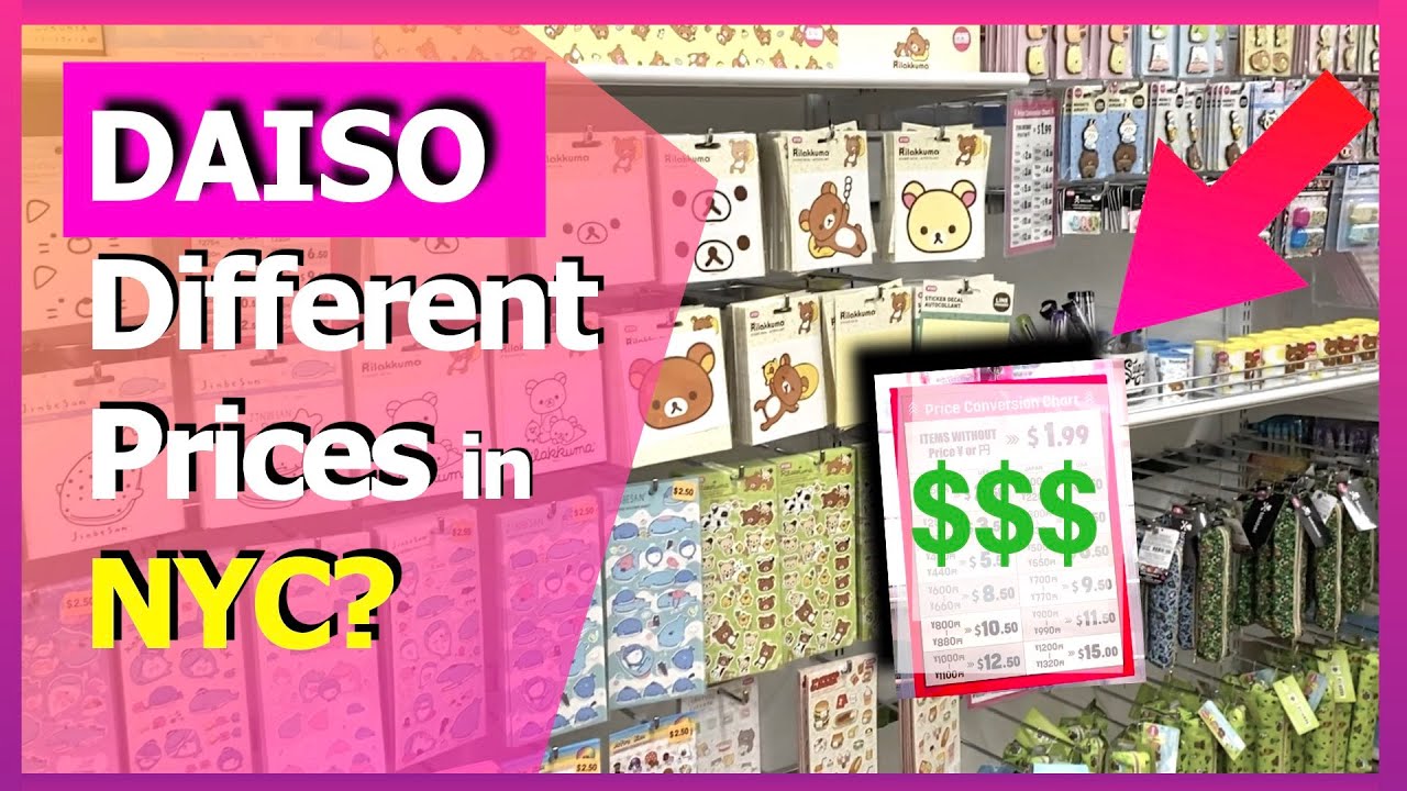 NEW DAISO 🌸 shop with me 🌸 NYC midtown Manhattan Did a DAISO haul