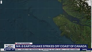Full 4.6 magnitude earthquake strikes off coast of Canada | FOX 13 Seattle Update