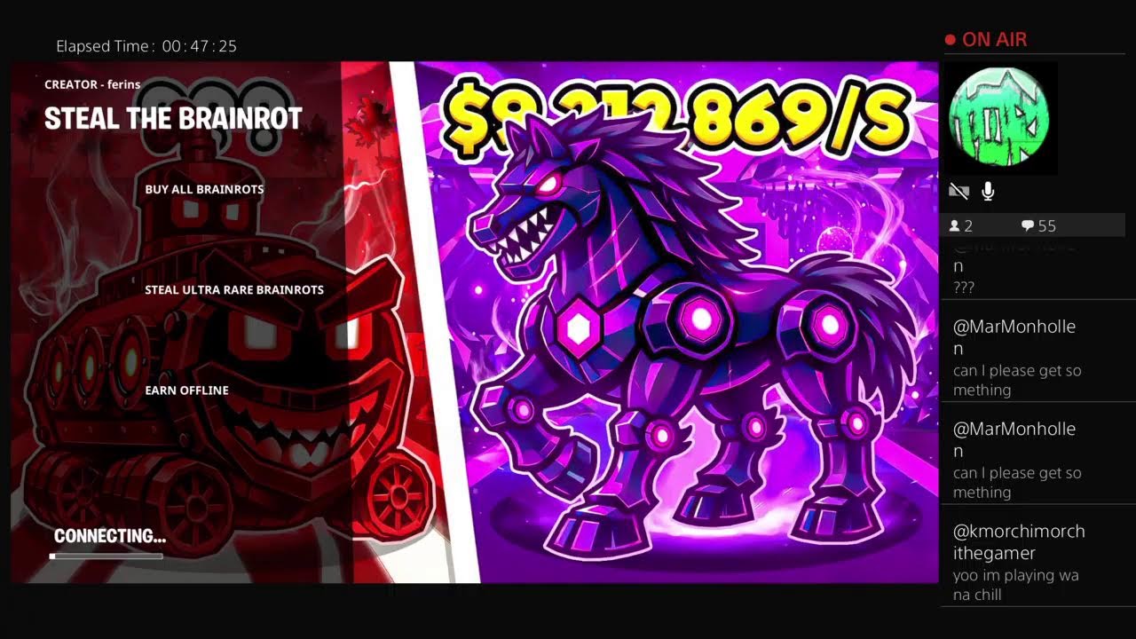 Fortnite Steal The Brainrot (Live)  TRUCK AND CAR