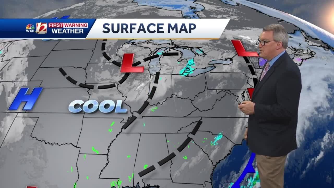 WATCH: Cool down coming, weekend rain chance - YouTube