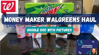 Walgreens Money Maker Haul | Triple Stacking Boosters | Great Deal on Soft Drinks | Cheap Sunscreen