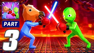 Gang Boxing Arena - Gameplay Walkthrough Part 3 - Sling Across Mega Heights (iOS, Android) screenshot 4