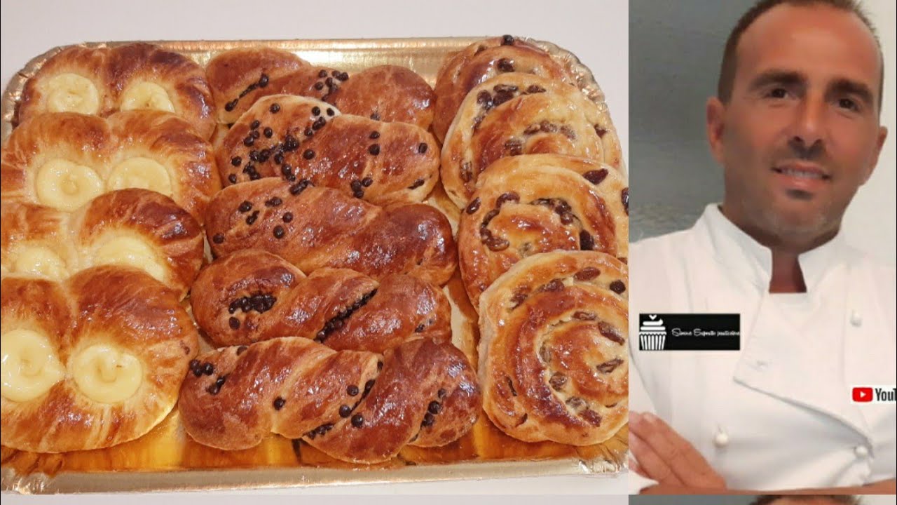 Brioches Danesi spettacolari fatte a mano ideali per la colazione