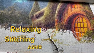 Stitch with me | Hobbiton - No talking ASMR