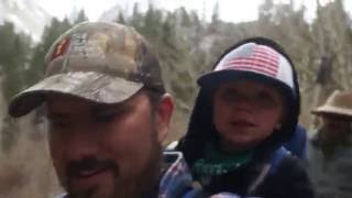 Hiking to Big Pine Lakes: First Lake