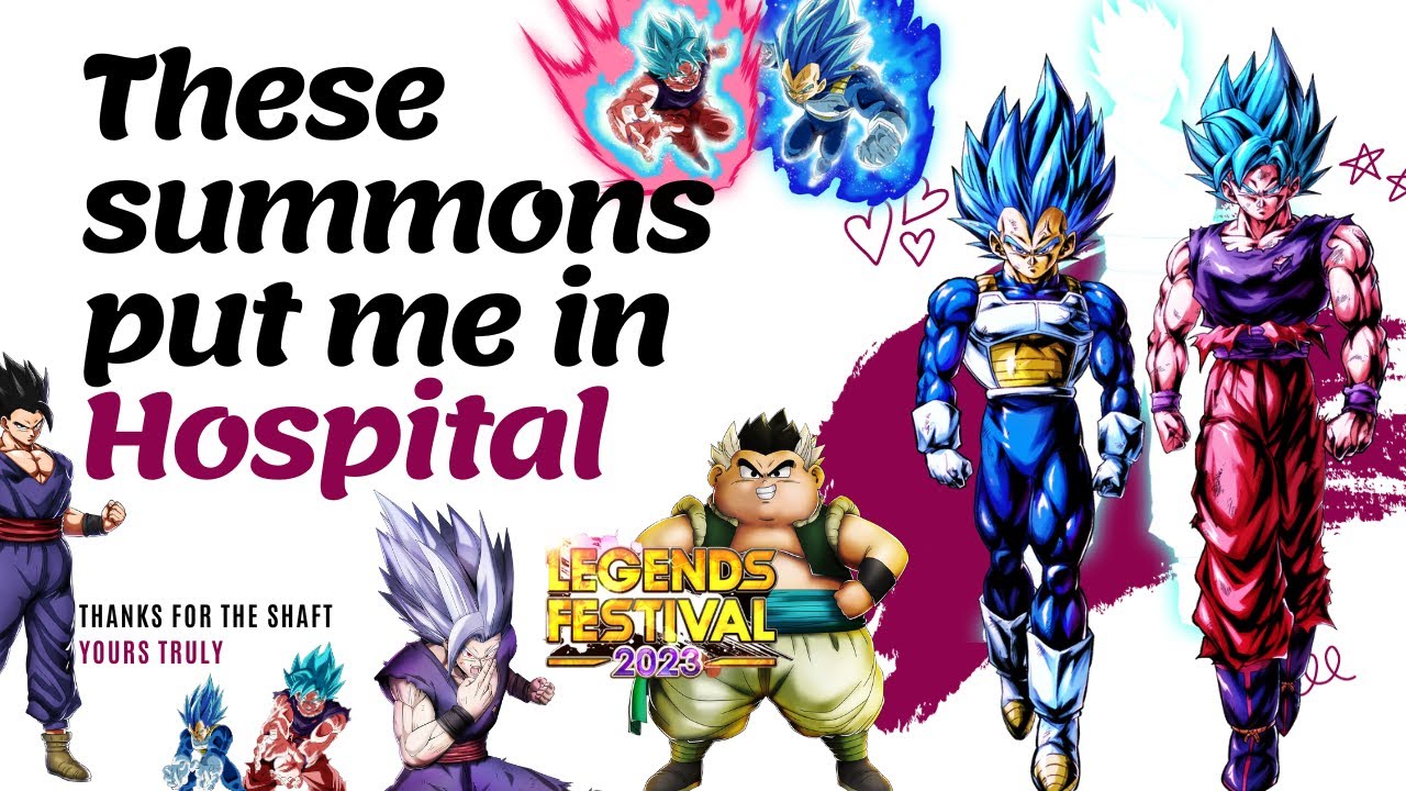 LEGEND FESTIVAL 2023 SUMMONS - Insane Luck or Rigged Rates? - DB Legends Review