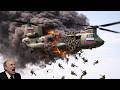 13 Minutes Ago! 5 Russian CH-47D Helicopters Carrying 800 North Korean Generals Destroyed by the US