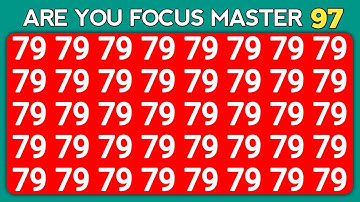 TEST YOUR OBSERVATION SKILLS | NUMBER AND LETTER EDITION | ODDITY SPOTTING.