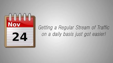 Video Submission -- Traffic Geyser will put you top of the list on search engines.