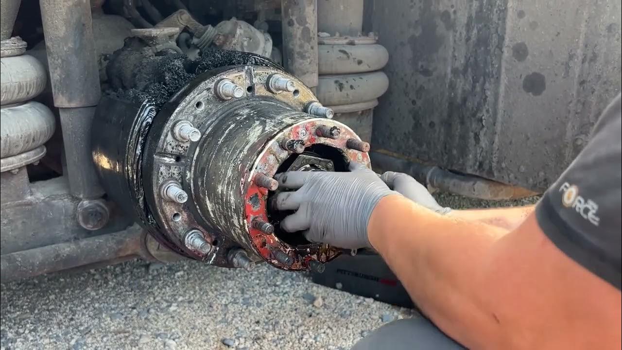 Wheel seal leak or wheel Bearing issue? Vintage bus problems. YouTube