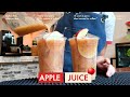 Turning fresh apples into liquid gold! 🍎🧃🥤 Cafevlog #episode84 #cafevlog #คาเฟ่vlog #카페브이로그#음료제조영상