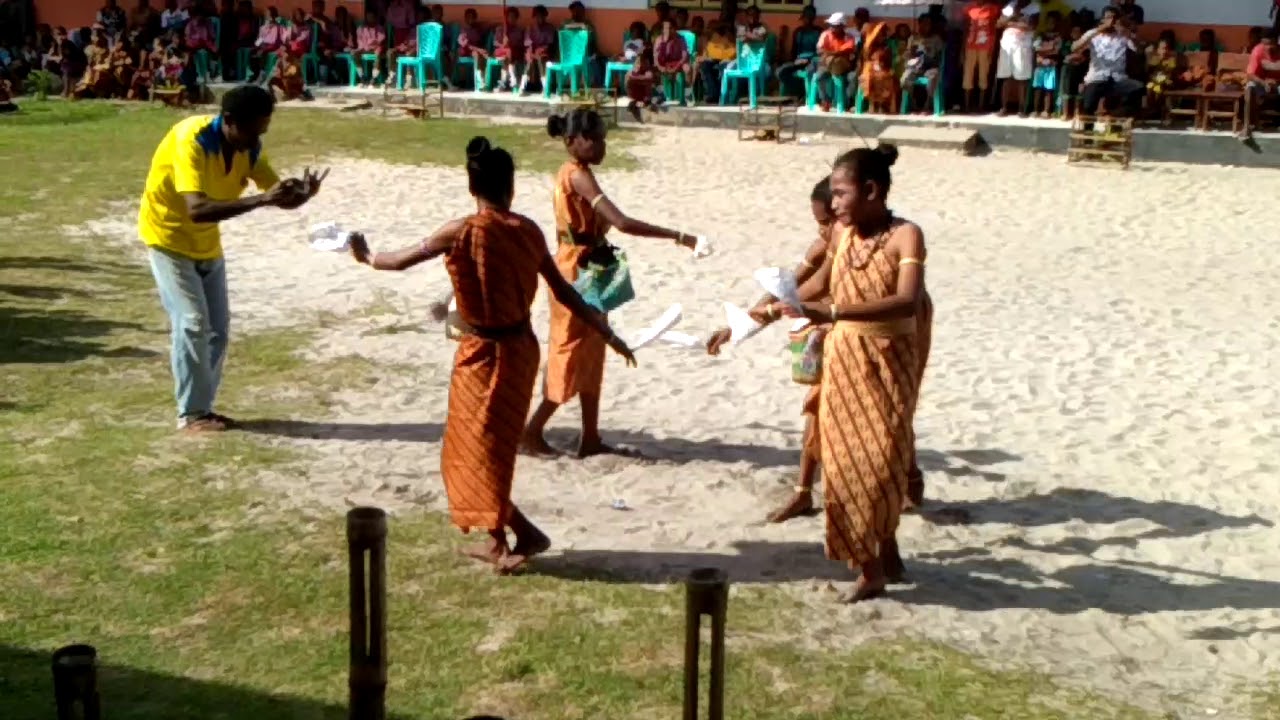 Tarian Saba.. Dari Anak Sekolah Dasar Desa Gaimar, Aru Selatan. #tarianadat