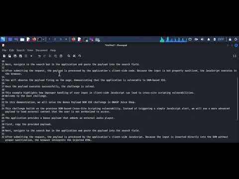 DOM XSS Exploitation in OWASP Juice Shop | Ethical Hacking Walkthrough