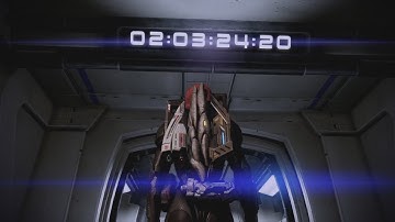 What happens if timer runs out in Arrival DLC (Mass Effect 2)