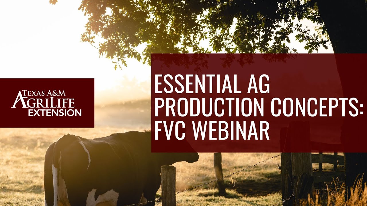 Essential Ag Production Concepts Farmer Veteran Coalition