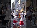 Japanese girls dancing the Awa dance (awa odori) at a festival #japan #travel #dance #culture