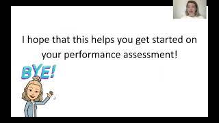 Unit 3 Performance Assessment Directions Read Aloud and Clarified