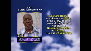 Leonard Henry short
