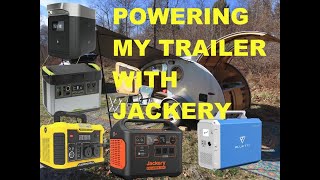 Run your RV with a Jackery. UNLIMITED POWER Solar Generator Jackery Goal Zero Bluetti Yetti