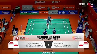 [BWF] Ganda Campuran - INA [1] vs [2] INA - Dejan/Gloria vs Rinov/Phita | Malaysia Masters 2024