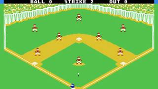 Barroom Baseball (Prototype) - Atari 5200 [MESS] [shortplay]