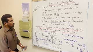 Sinusoidal Equation - Ferris Wheel modelling