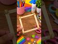 photo frame form icecream stick #viral #diy #craft#shortsfeed #kidscraft #viralshort #art #diycrafts