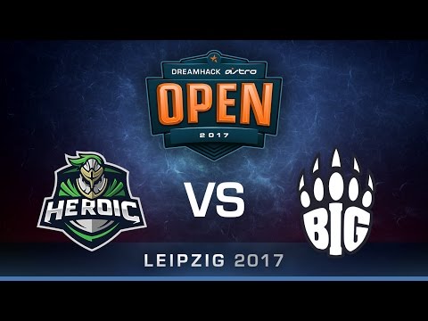 CS:GO - Heroic vs BIG - Cobblestone - Semi-Final - DreamHack ASTRO Open Leipzig 2017