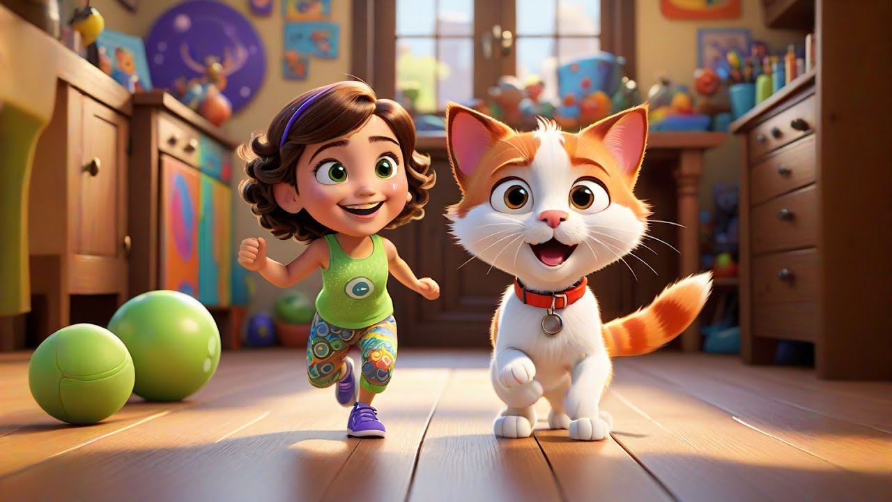 Swing Your Arms Around | Fun Movement Nursery Rhyme | Kids Songs and Baby Learning