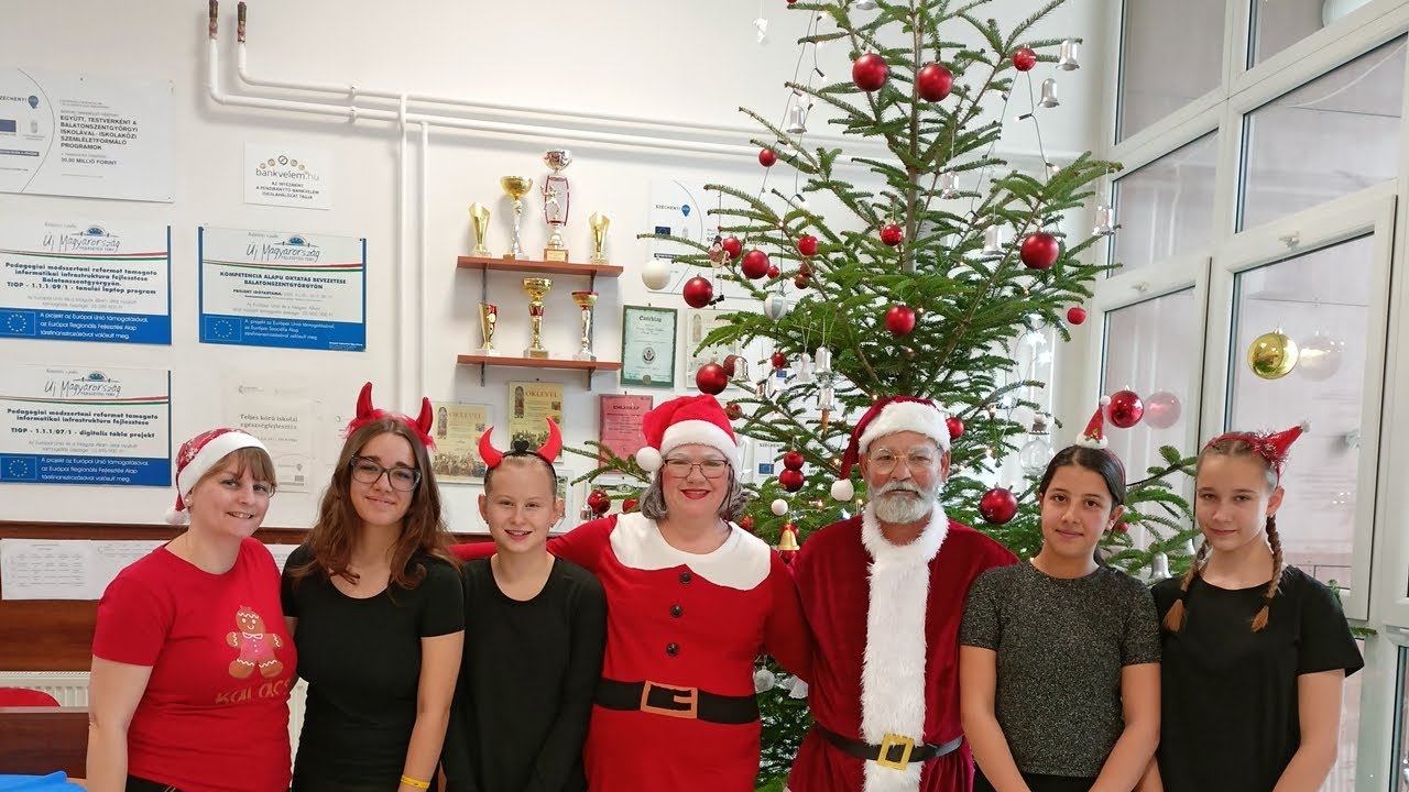 Meglátogatta a Mikulás a BSZGY Dobó István Általános Iskolába tanuló gyerekeket 2024-ben is